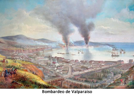 bombardeo de valaparaiso